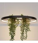 Designer pendant lamps - Thoro Chandelier RIO BIO 78 black LED 3000K TH.551 - product 9