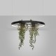Thoro Żyrandol RIO BIO 78 czarny LED 4000K TH.552