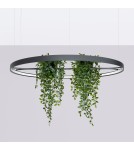 Designer pendant lamps - Thoro Chandelier RIO BIO 110 black LED 3000K TH.555 - product 2