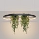 Thoro Żyrandol RIO BIO 110 czarny LED 3000K TH.555