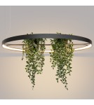 Designer pendant lamps - Thoro Chandelier RIO BIO 110 black LED 3000K TH.555 - product 9
