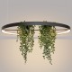 Thoro Żyrandol RIO BIO 110 czarny LED 3000K TH.555
