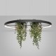Thoro Żyrandol RIO BIO 110 czarny LED 4000K TH.556