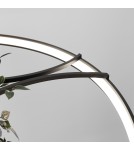 Designer pendant lamps - Thoro Chandelier RIO BIO 110 black LED 4000K TH.556 - product 4