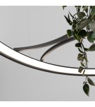 Designer pendant lamps - Thoro Chandelier RIO BIO 110 black LED 4000K TH.556 - product 7