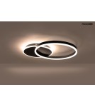 Ring ceiling lamps - MOOSEE ceiling / plafond lamp RINGS 2 black (MSE1501100507) - product 3