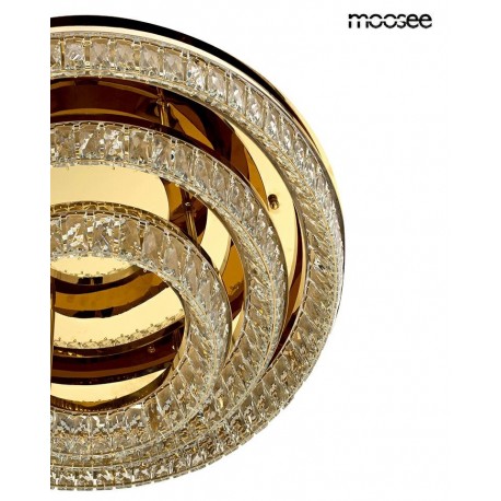 MOOSEE lampa sufitowa / plafon SAVOY 3 złota (MSE1501100531)