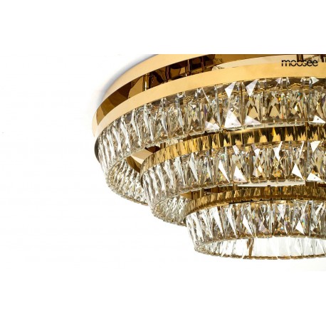 MOOSEE lampa sufitowa / plafon SAVOY 3 złota (MSE1501100531)