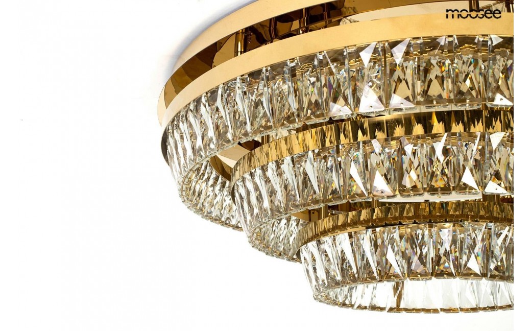 MOOSEE lampa sufitowa / plafon SAVOY 3 złota (MSE1501100531)