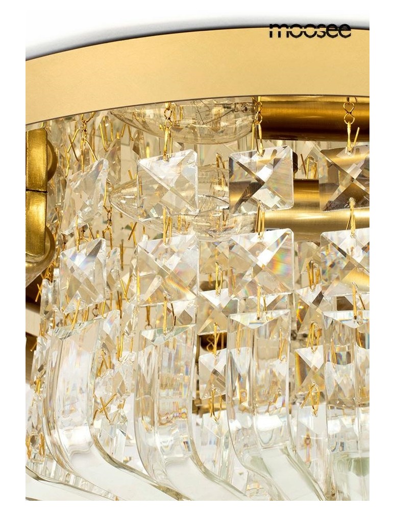 Glamour ceiling lamps - MOOSEE ceiling / plafond lamp BALUNA 80 gold (MSE1501100533) - product kolory-swiatla.pl 5