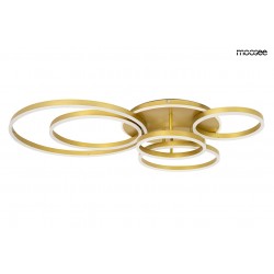MOOSEE lampa sufitowa / plafon RINGS 6    złota (MSE1501100504)