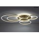 MOOSEE lampa sufitowa / plafon RINGS 6 złota (MSE1501100504)