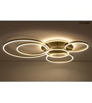 Ring ceiling lamps - MOOSEE ceiling / plafond lamp RINGS 6 gold (MSE1501100504) - product 3