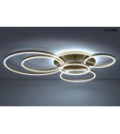 Ring ceiling lamps - MOOSEE ceiling / plafond lamp RINGS 6 gold (MSE1501100504) - product 4