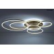 MOOSEE lampa sufitowa / plafon RINGS 6 złota (MSE1501100504)