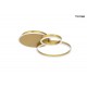 MOOSEE lampa sufitowa / plafon RINGS 3 złota (MSE1501100506)