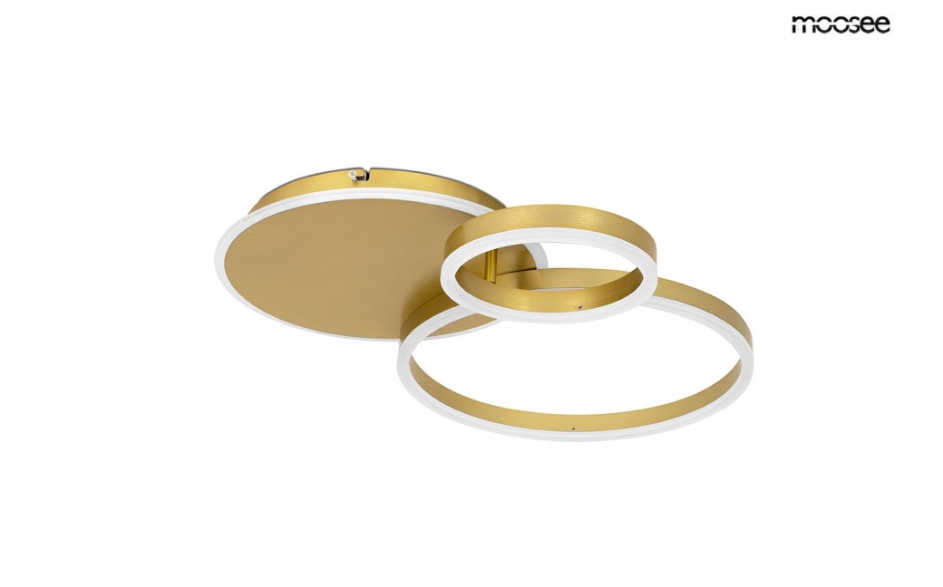 MOOSEE lampa sufitowa / plafon RINGS 3 złota (MSE1501100506)