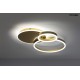 MOOSEE lampa sufitowa / plafon RINGS 3 złota (MSE1501100506)