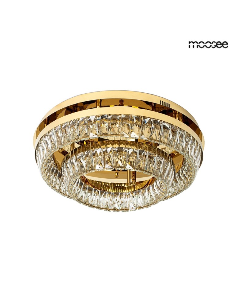 Glamour ceiling lamps - MOOSEE ceiling / plafond lamp SAVOY 2 gold (MSE1501100530) - product kolory-swiatla.pl 2