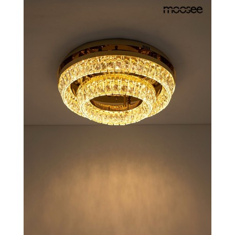 MOOSEE lampa sufitowa / plafon SAVOY 2 złota (MSE1501100530)