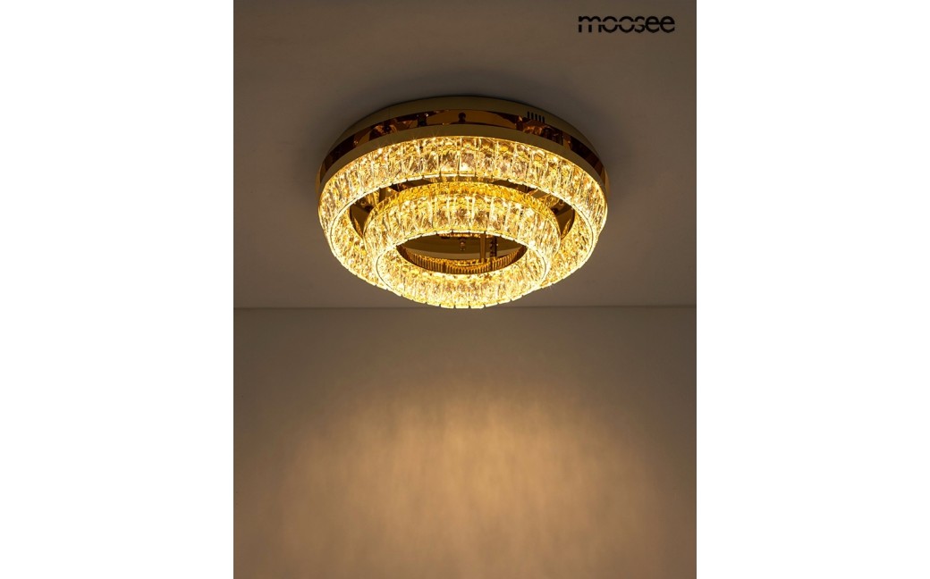 MOOSEE lampa sufitowa / plafon SAVOY 2 złota (MSE1501100530)