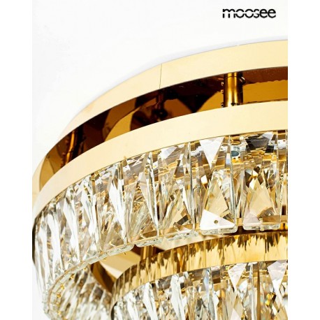 MOOSEE lampa sufitowa / plafon SAVOY 2 złota (MSE1501100530)
