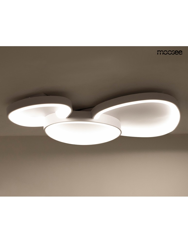 LED ceiling lamps - MOOSEE ceiling / plafond lamp CELLS 3 white (MSE1501100501) - product kolory-swiatla.pl 2