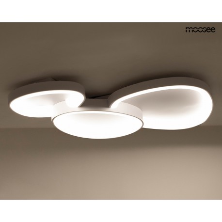 MOOSEE lampa sufitowa / plafon CELLS 3 biała (MSE1501100501)