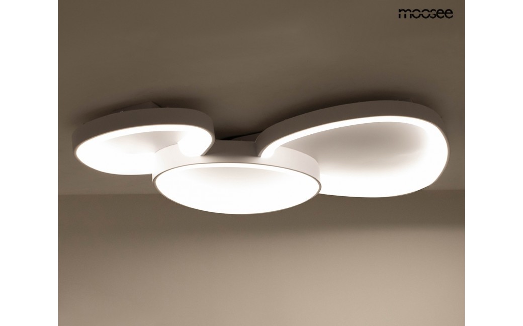 MOOSEE lampa sufitowa / plafon CELLS 3 biała (MSE1501100501)