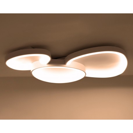 MOOSEE lampa sufitowa / plafon CELLS 3 biała (MSE1501100501)