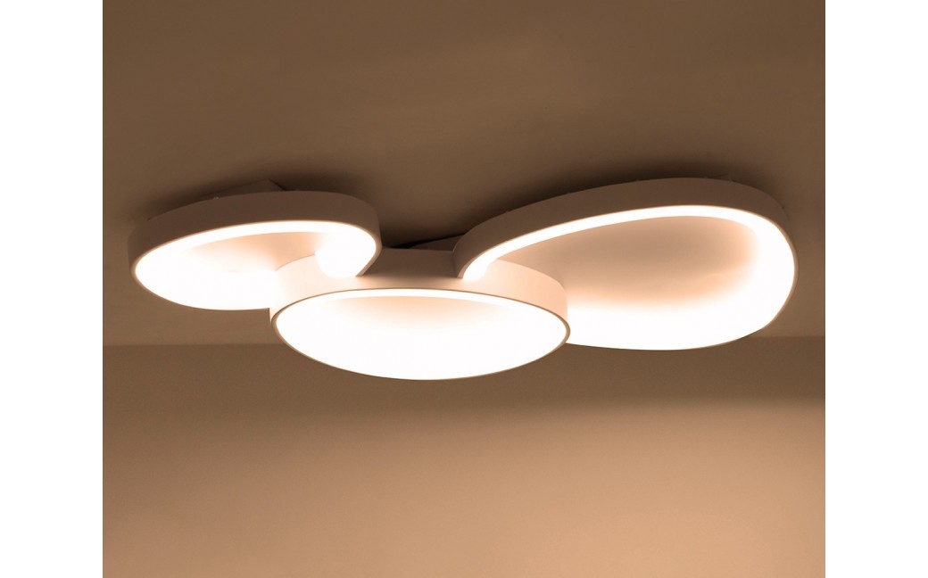MOOSEE lampa sufitowa / plafon CELLS 3 biała (MSE1501100501)