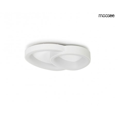 MOOSEE lampa sufitowa / plafon CELLS 2 biała (MSE1501100502)
