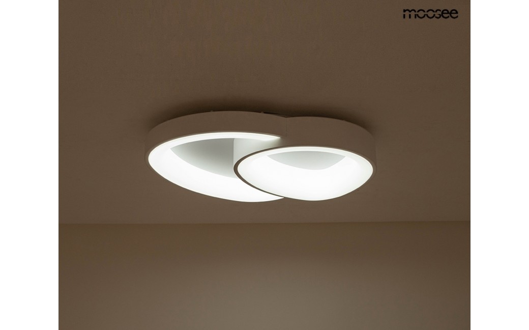 MOOSEE lampa sufitowa / plafon CELLS 2 biała (MSE1501100502)