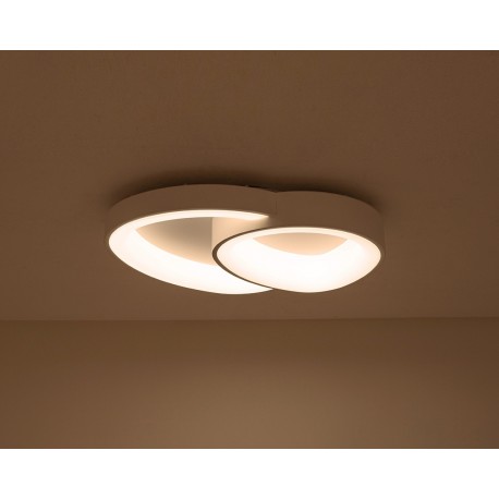 MOOSEE lampa sufitowa / plafon CELLS 2 biała (MSE1501100502)