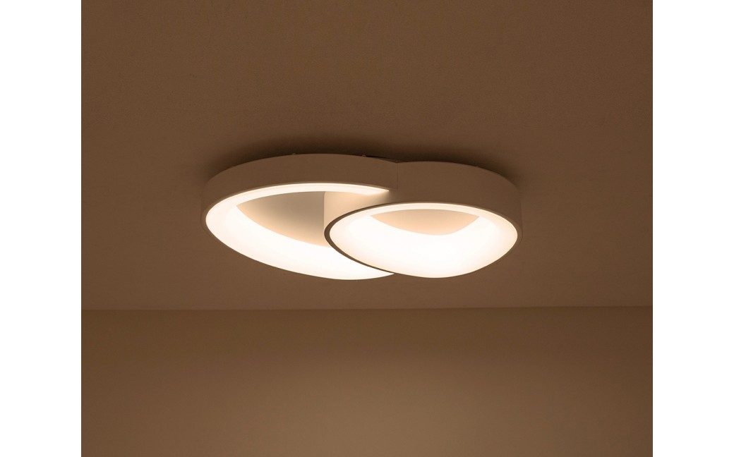 MOOSEE lampa sufitowa / plafon CELLS 2 biała (MSE1501100502)