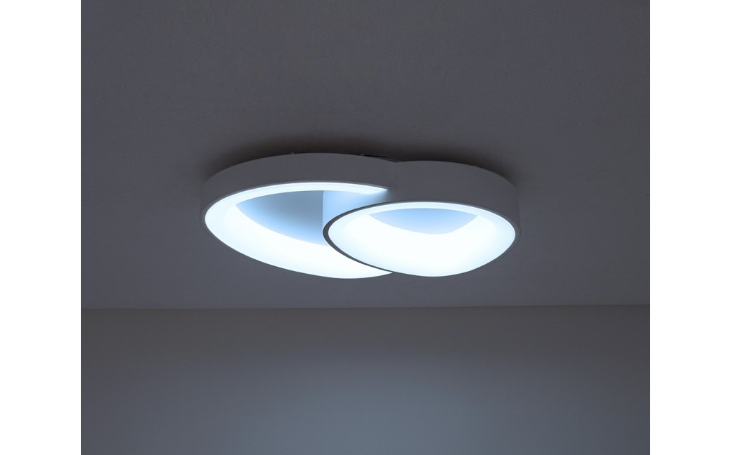 MOOSEE lampa sufitowa / plafon CELLS 2 biała (MSE1501100502)