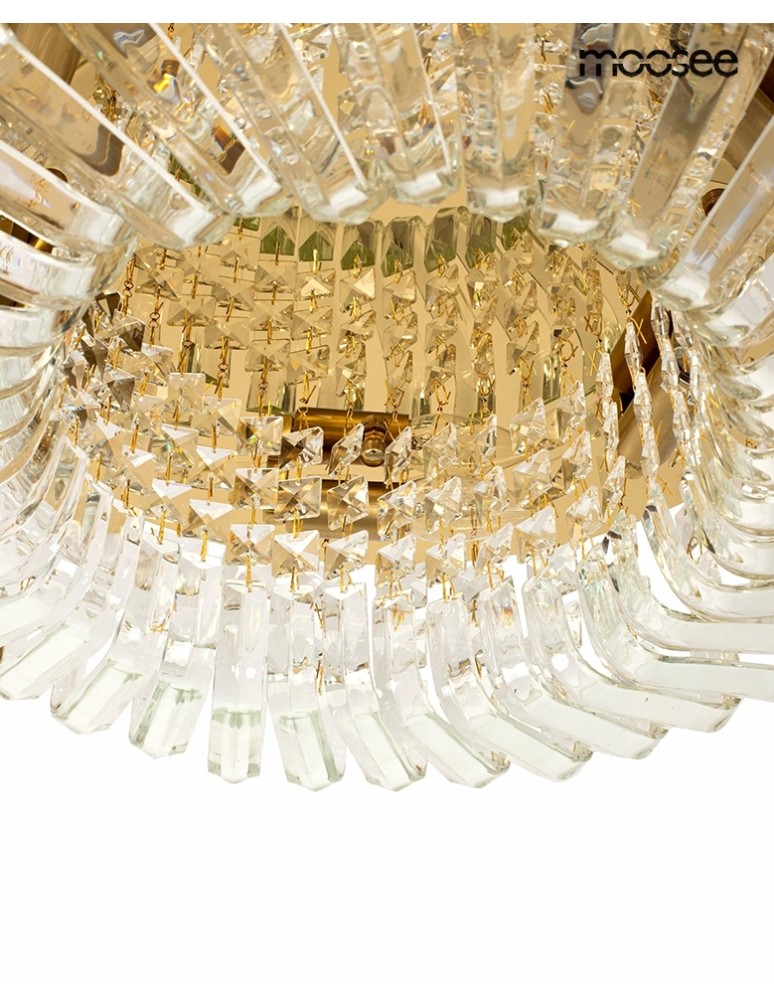 Glamour ceiling lamps - MOOSEE ceiling / plafond lamp BALUNA 50 gold (MSE1501100532) - product kolory-swiatla.pl 3