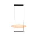 Designer pendant lamps - Azzardo PORTOFINO 80 White/Black 1xLED 3-step DIM Designer Pendant Lamp 3-step Dimmable AZ6661 - product 1