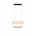 Azzardo PORTOFINO 80 Biały/Czarny 1xLED 3-step DIM Designerska Lampa Wisząca Ściemnianie 3 stopniowe AZ6661