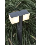 Standing garden lamps - Lutec CUBA Outdoor LED Anthracite 7193801118 - product 4