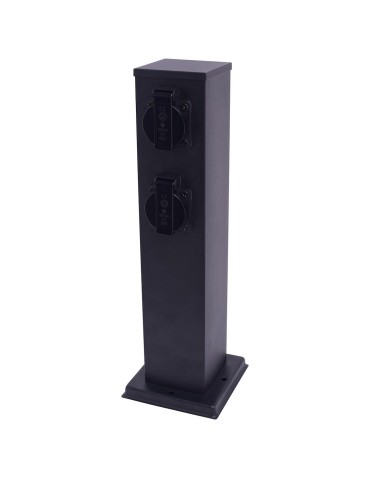 Eko-Light Electric Garden Pole 40cm 2 Sockets 16A EKO0432