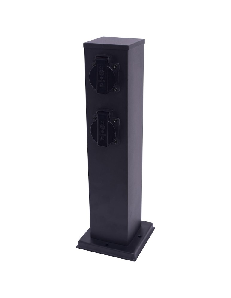 Standing garden lamps - Eko-Light Electric Garden Pole 40cm 2 Sockets 16A EKO0432 - product kolory-swiatla.pl 1