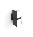 Outdoor wall lamps - Lutec CUBA Wall LED Anthracite 5193801118 - product 1