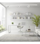 Lamps for 3-phase busbars - Milagro Reflector Ojo 25W 2700/4000K White 3 Circuit ML1106. - product 6