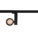 Lamps for 3-phase busbars - Milagro Reflector Ojo 25W 2700/4000K Black 3 Circuit ML1107. - product 1