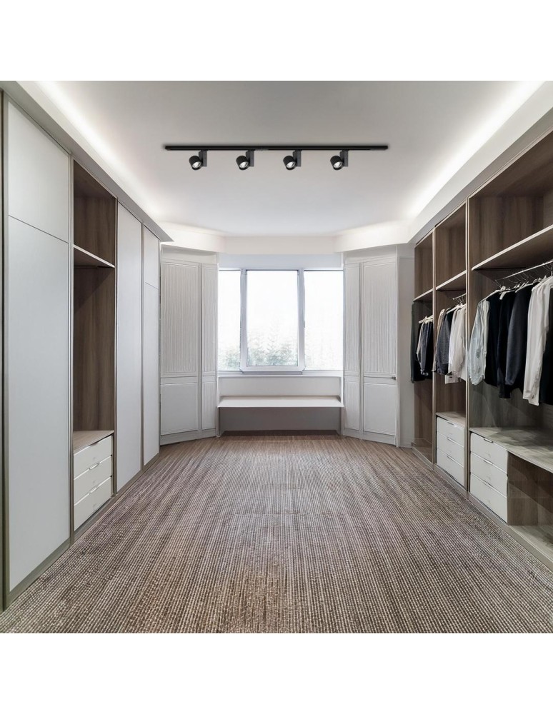 Lamps for 3-phase busbars - Milagro Reflector Ojo 25W 2700/4000K Black 3 Circuit ML1107. - product kolory-swiatla.pl 6