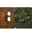 Outdoor wall lamps - Lutec CYRA Wall LED Anthracite 5198101118 - product 3