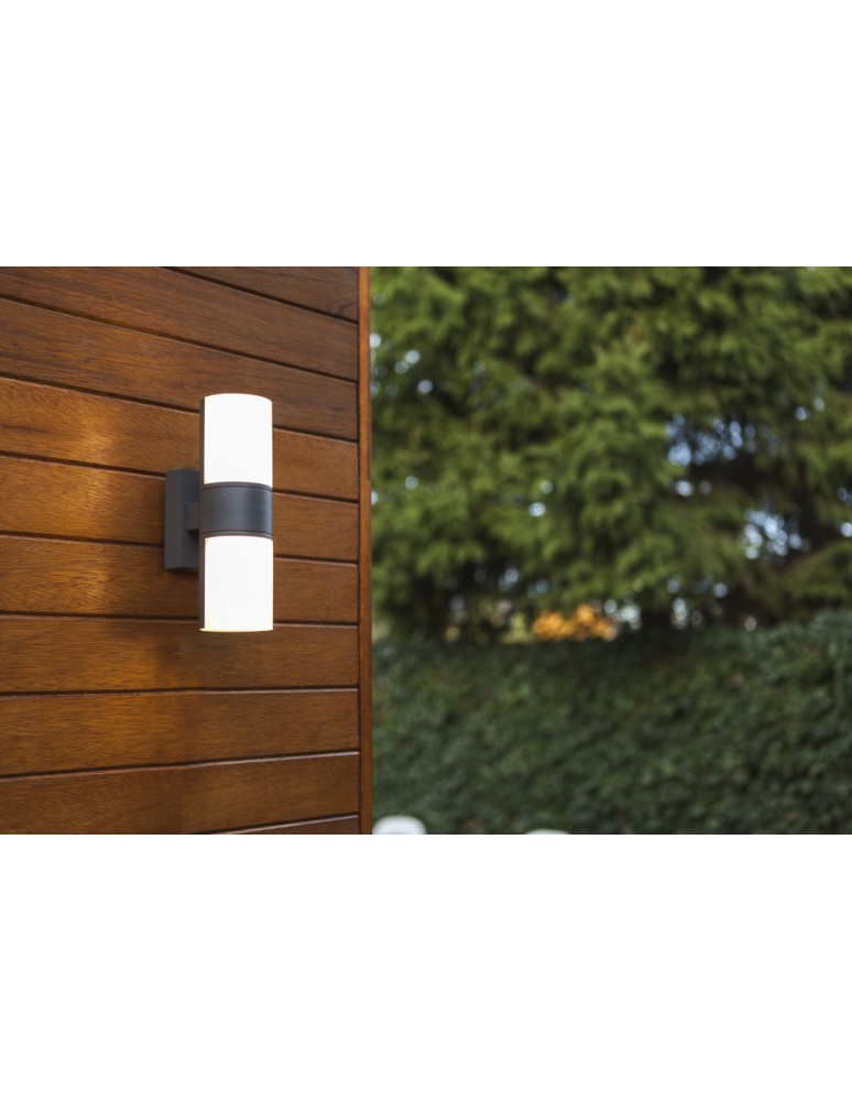 Outdoor wall lamps - Lutec CYRA Wall LED Anthracite 5198101118 - product kolory-swiatla.pl 3