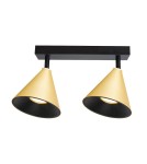 Spotlight ceiling lamps - Milagro Luminaire Cone Spot Gold 2xGU10 ML1121 - product 2