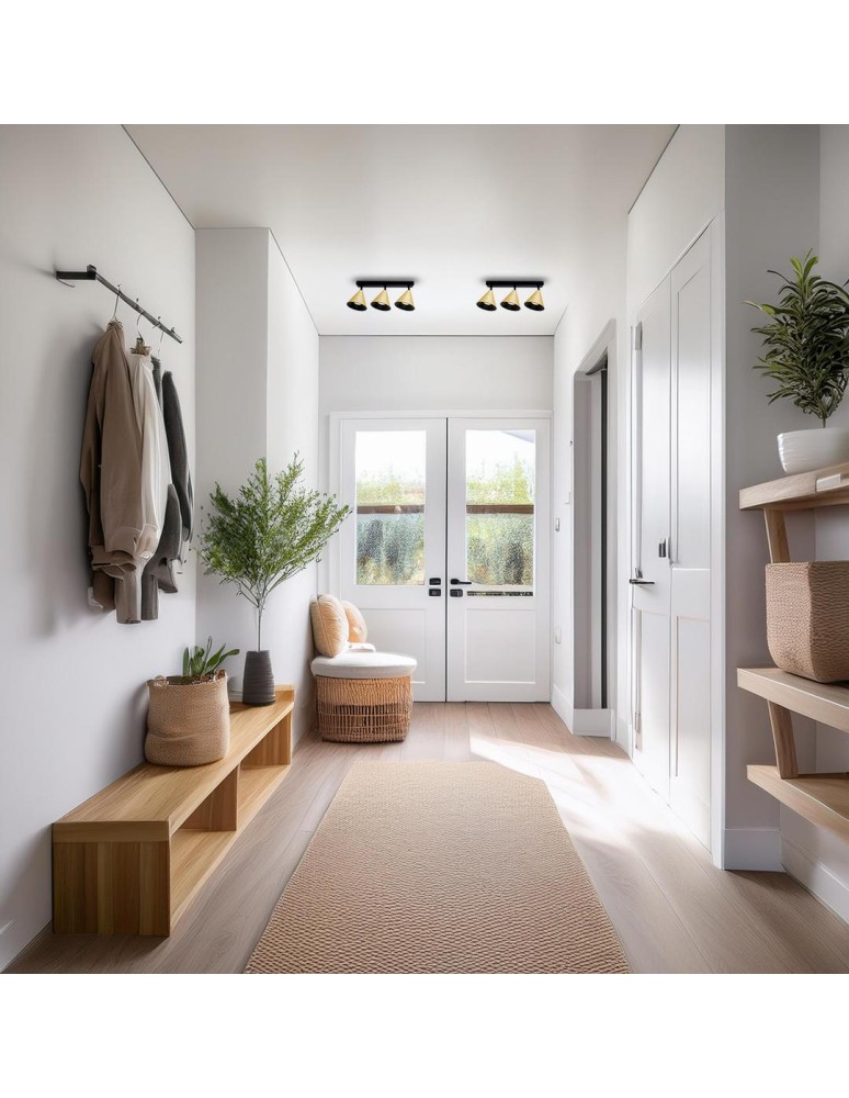 Spotlight ceiling lamps - Milagro Luminaire Cone Spot Gold 3xGU10 ML1122 - product kolory-swiatla.pl 3